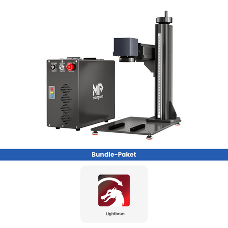 Monport GT 30W Getrennter Faserlaser-Gravier- und Markiermaschine mit Autofokus (150 mm × 150 mm) – Gerät