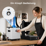 Monport 200W Laserabsaugung mit 4-Schicht-Filter für CO2- und Faser-Lasergravierer