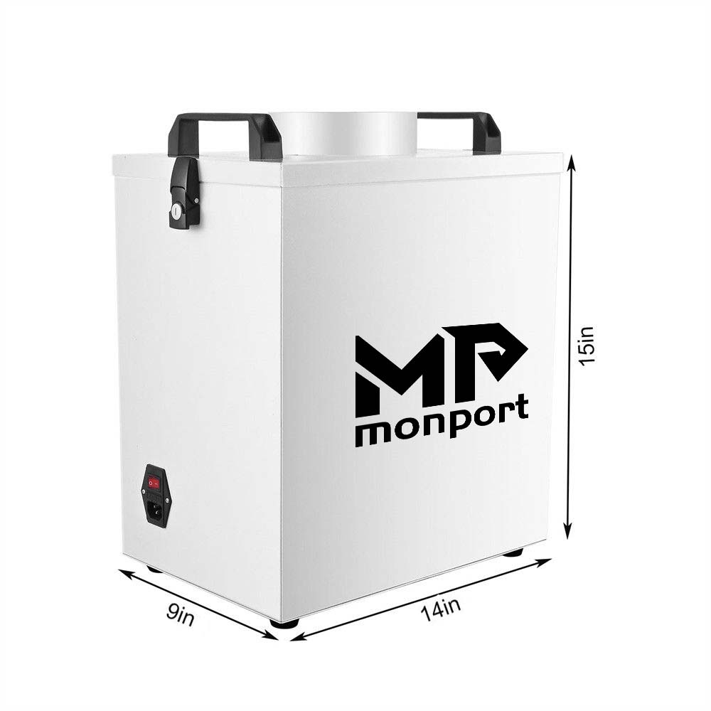 Monport 80W Luftreiniger Laser-Dunstabzug mit 4 Filtern für CO2-Lasergravierer