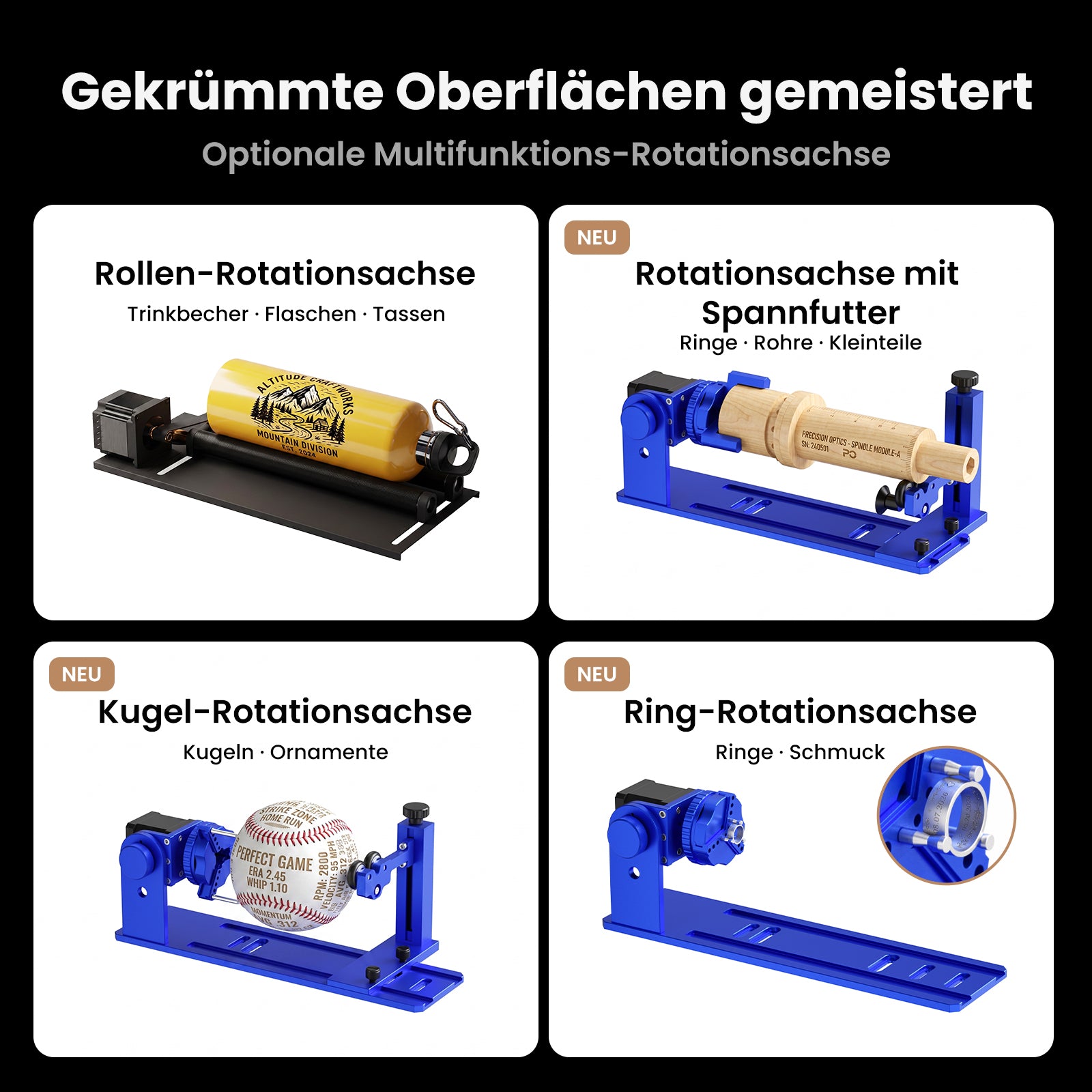 Monport Reno45 Pro Vision 45W Desktop CO₂-Lasergravierer und -Schneider (16