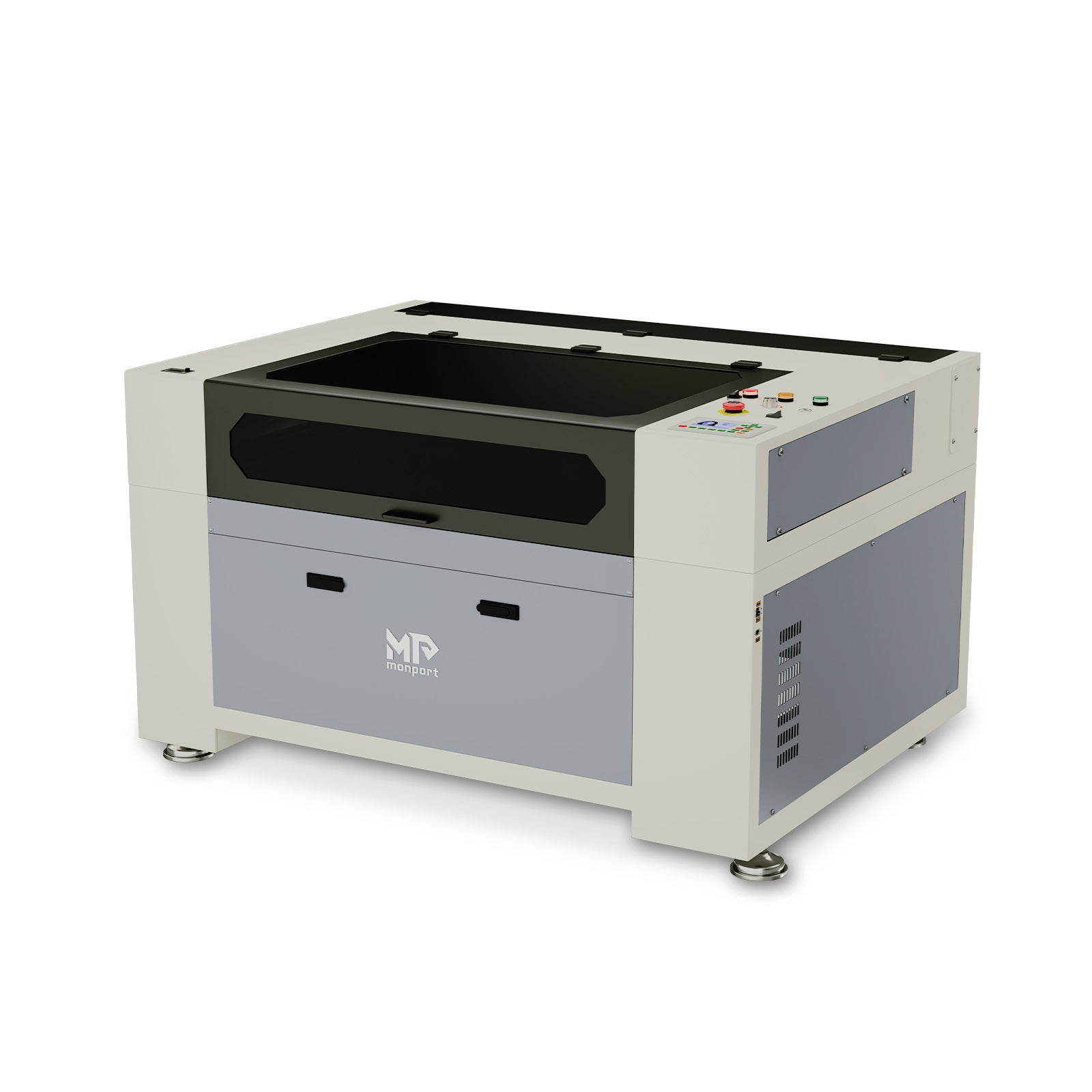 Monport 80W CO2 Eingebaut Wasserkühlsystem Laser Graviermaschine & Cutter mit (900 x 600mm) Gravurfläche