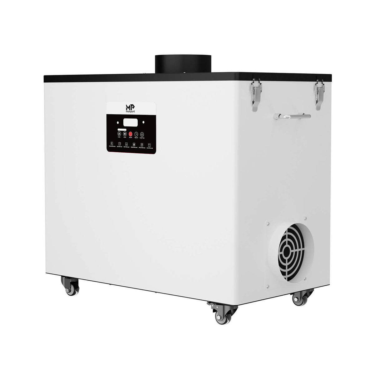 Monport 800W Laserrauchabsauganlage mit 6-stufigem Filtersystem – Für 130W & 150W CO₂-Lasergravier- und Schneidemaschinen