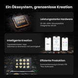 Monport Reno65 Pro Vision 65W Desktop CO₂ Lasergravierer & Laserschneider (24" x 16") mit 8MP HD-Kamera, magnetischem Autofokus und integriertem Wasserkühlsystem
