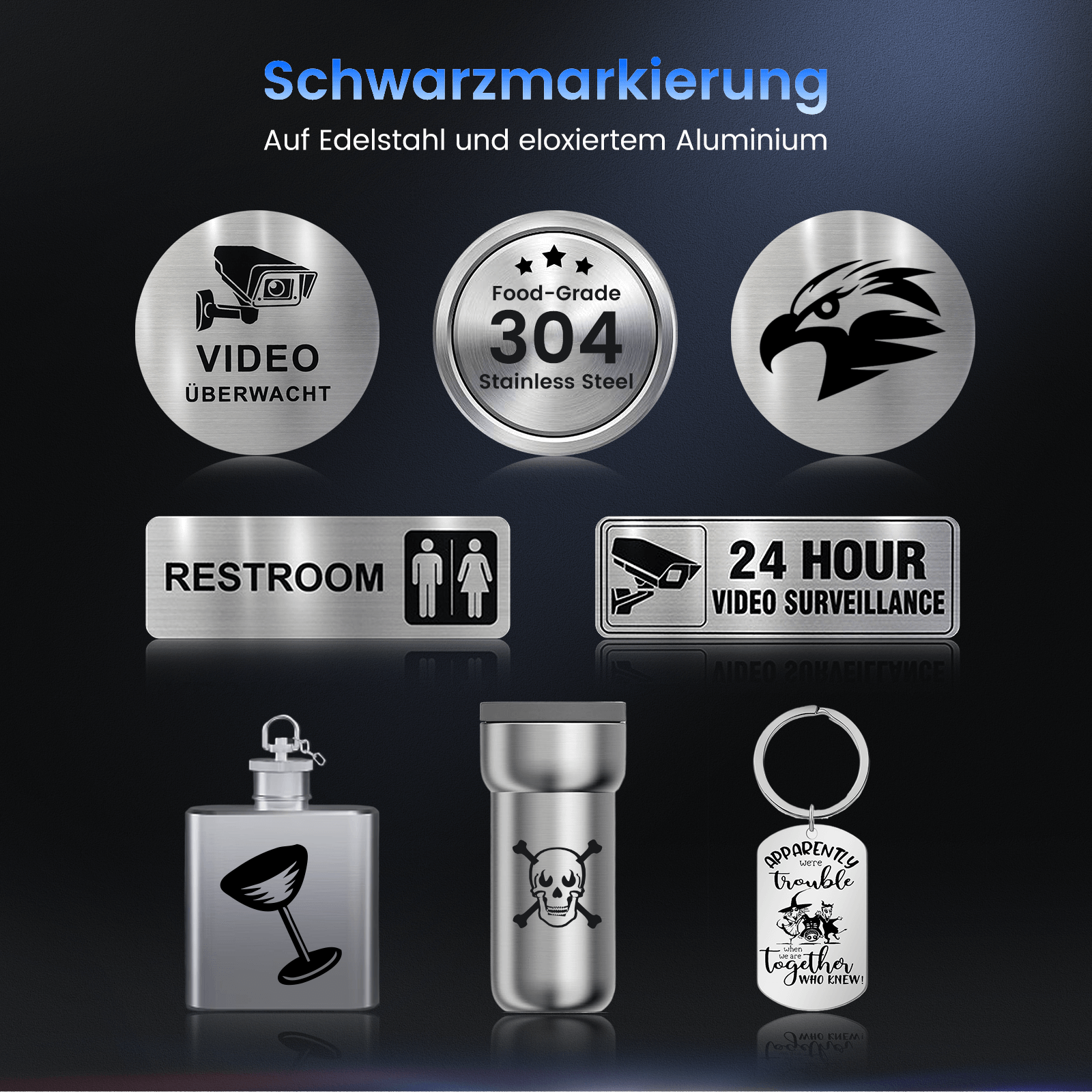 Monport GT 200W Split MOPA & Autofokus-Faserlaser-Gravierer & Farbemarkierungsmaschine