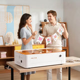 Monport MEGAS 70W CO2 Lasergravier- und Laserschneiden maschine – Intelligente Präzision, Desktop Lasergravur 