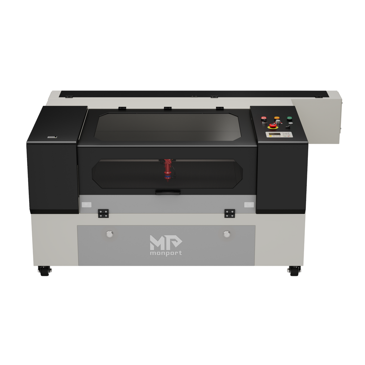 Monport 90W CO2 Laser Graviermaschine & Cutter (500x700mm) mit Autofokus und Wasserkühlung