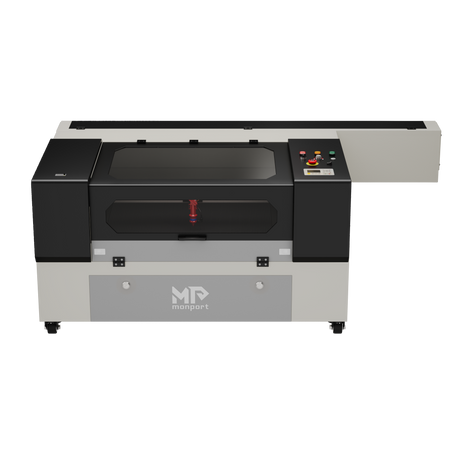 Monport 100W CO2 Laser Graviermaschine & Cutter (500x700mm) mit Autofokus