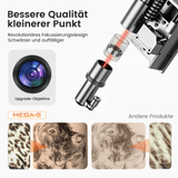 Monport Mega S – Upgrade der Mega-Serie: 70W CO₂ Lasergravier- und Schneidemaschine mit intelligenter Präzision