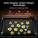 Monport Reno65 Pro Vision 65W Desktop CO2 Lasergravur- und Schneidemaschine (24" x 16") mit 8MP HD-Kamera und magnetischer Autofokus-Unterstützung