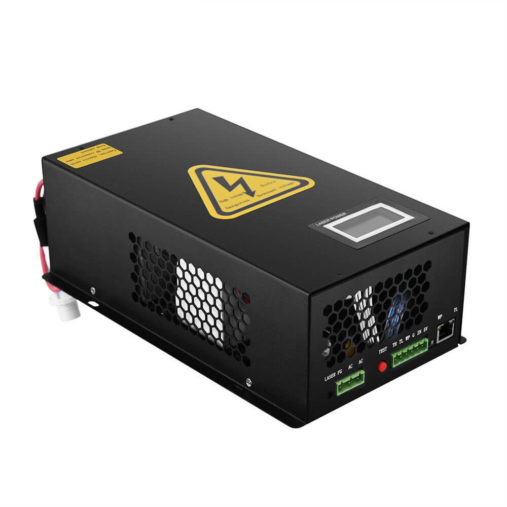 Monport 60-W-Lasernetzteil mit Echtzeitdaten für CO2-Lasergravierer