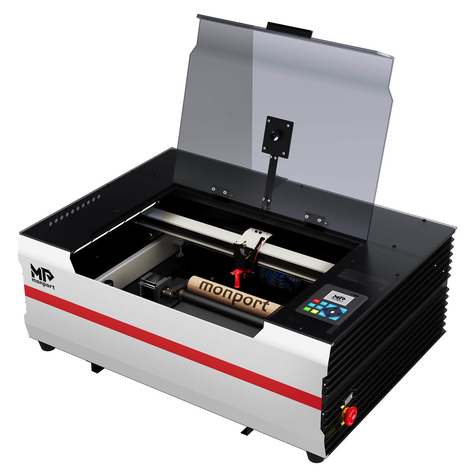 Monport Reno45 Pro Vision 45W Desktop CO2 Lasergravur- und Schneidemaschine (16