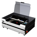 Monport Reno45 Pro 45W Desktop CO2-Lasergravierer und -schneider (16" x 12") mit brandneuem Assistierter Autofokus