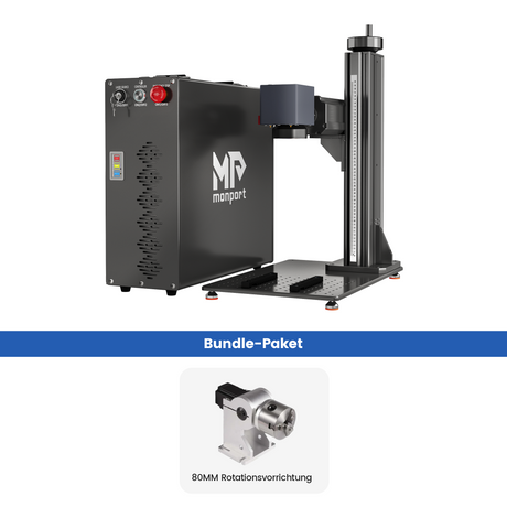 Monport GT 200W Split MOPA & Autofokus-Faserlaser-Gravierer & Farbemarkierungsmaschine