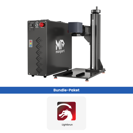 Monport GT 200W Split MOPA & Autofokus-Faserlaser-Gravierer & Farbemarkierungsmaschine
