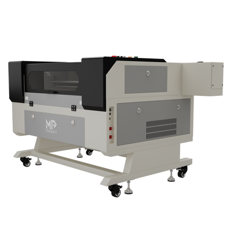 Monport 80W CO2 Laser Graviermaschine & Cutter (500x700mm) mit Autofokus und Halterung