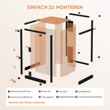 Monport Lasergravur-Gehäuse für GQ & GPro Faserlaser (mit Türschutzschalter)