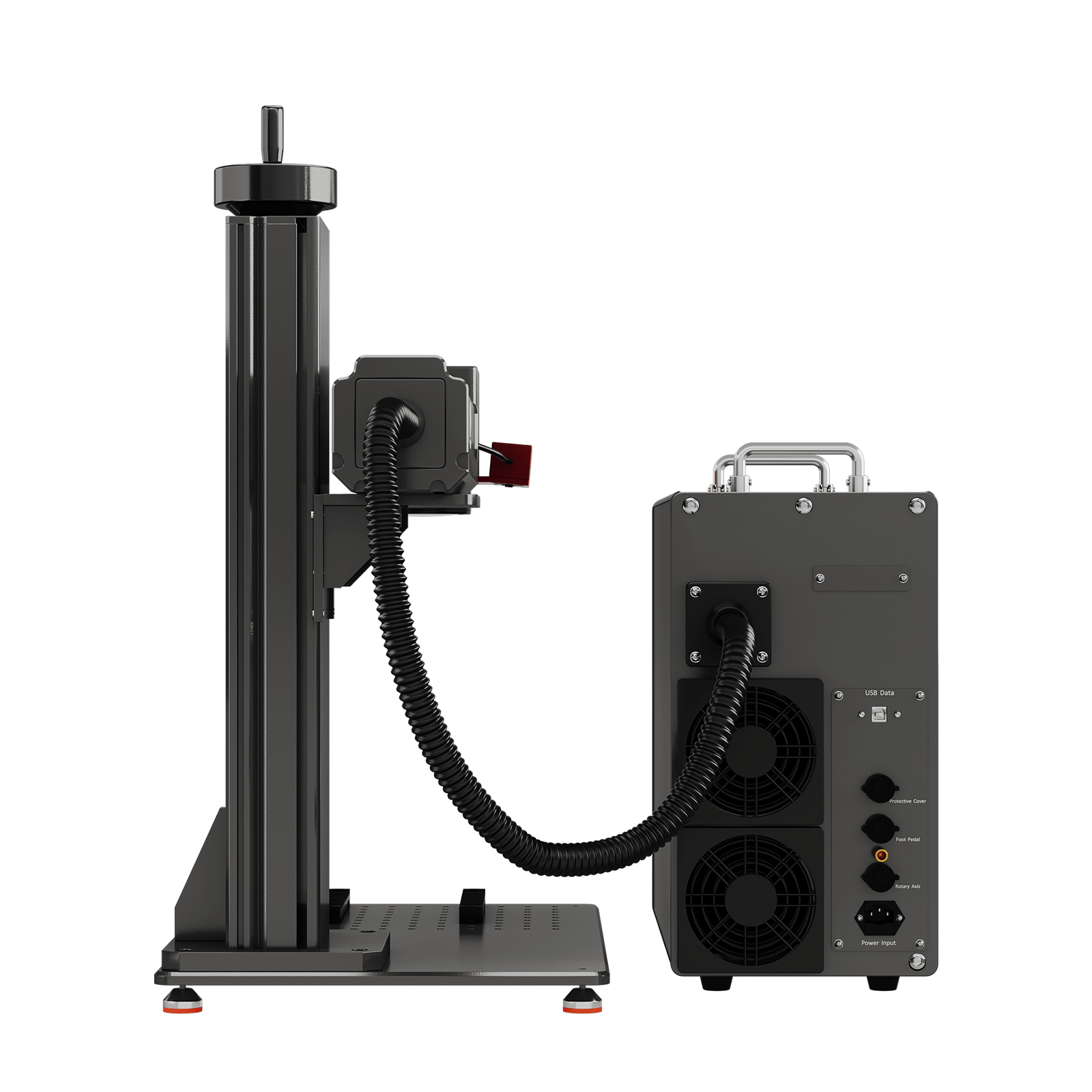 Monport GPro Vision 60W MOPA  Faserlaser Maschine – Mit Vision-System für automatische Positionierung, präzise Metallgravur & Laserbeschriftung