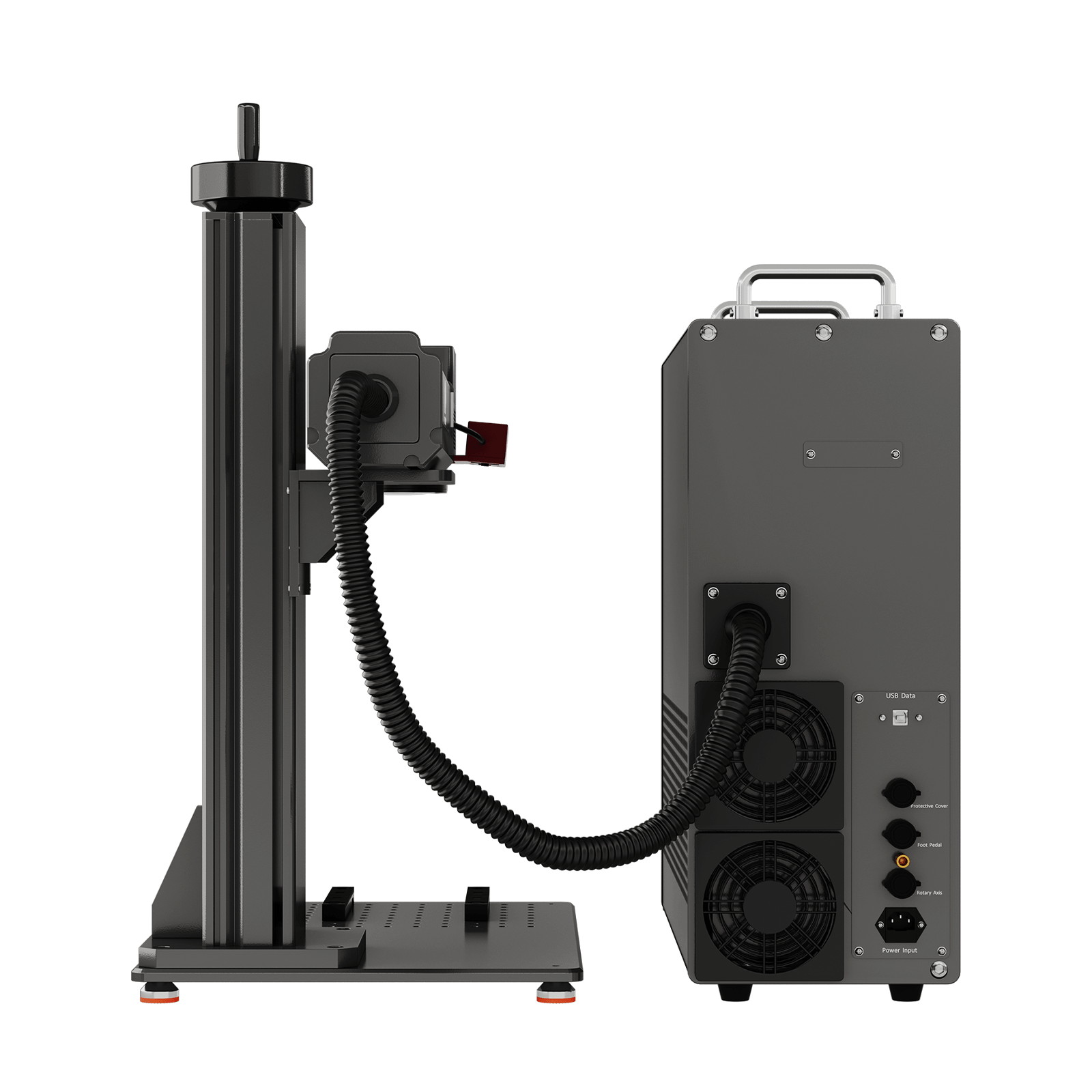 Monport GPro MOPA Faserlaser Maschine – Vision-System, automatische Positionierung, Metallgravur & Laserscheneiden