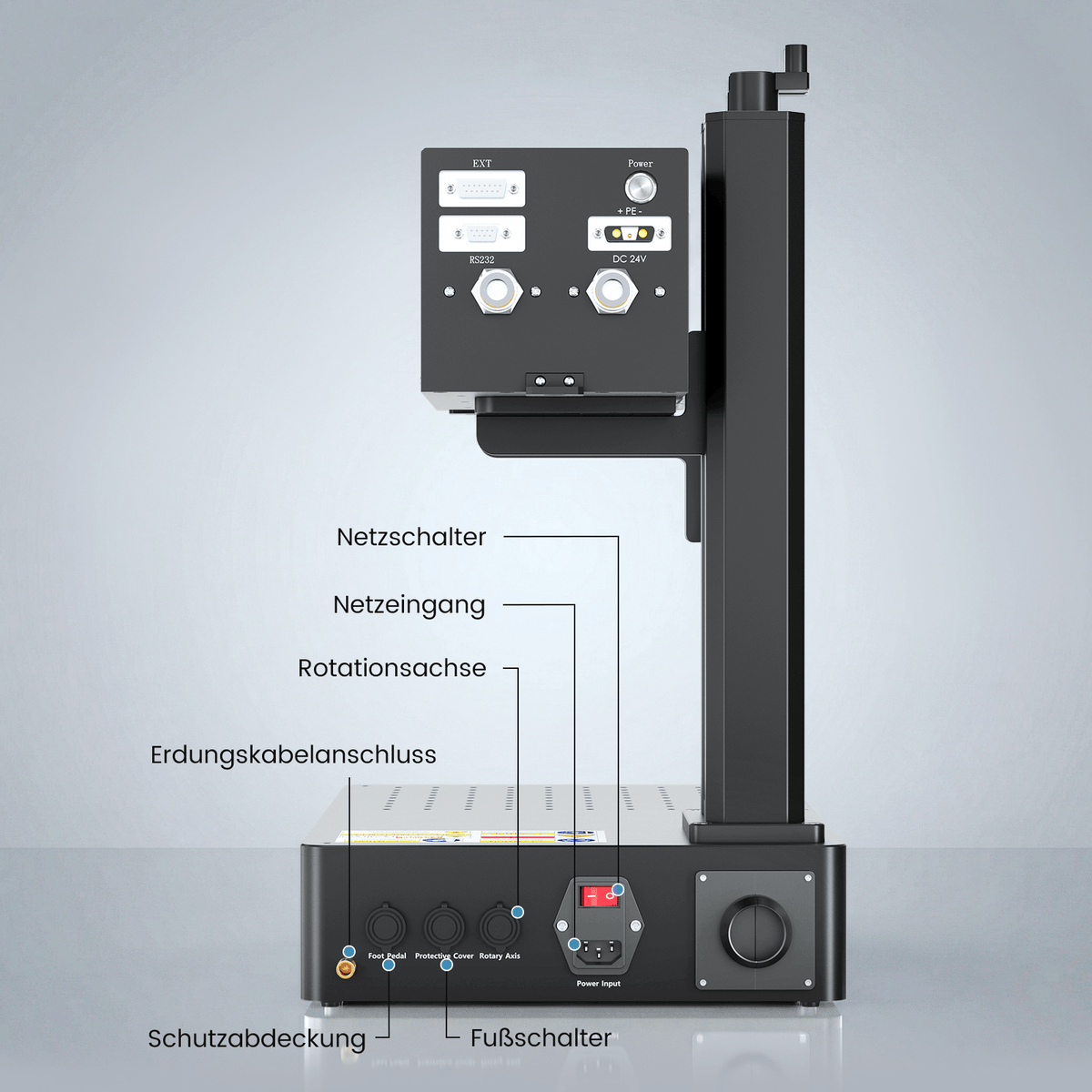Monport 10W UV-Beschriftungslaser – Präzise UV-Lasergravur für vielfältige Materialien