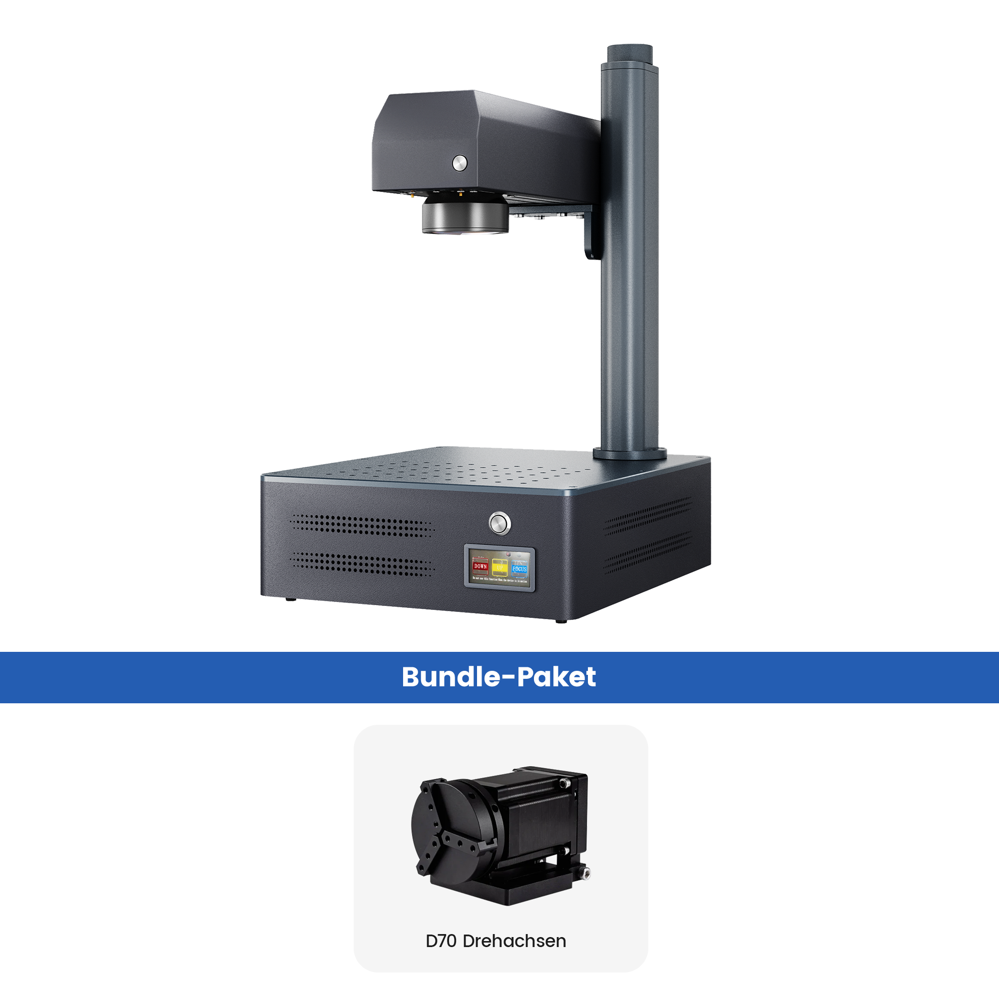 Monport GM 30W Pro Integrierte JPT MOPA Faserlaser-Graviermaschine & Markiermaschine mit Autofokus - Maschine