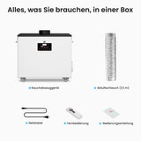 Monport 800W Laserrauchabsauganlage mit 6-stufigem Filtersystem – Für 130W & 150W CO₂-Lasergravier- und Schneidemaschinen