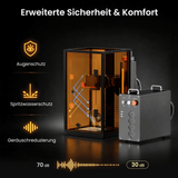 Monport Lasergravur-Gehäuse für GT & GPro Faserlaser (mit Türschutzschalter)