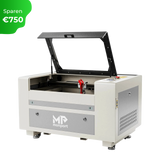 Monport 60W CO2 Laser Graviermaschine & Cutter (600 x 400mm) Gravurfläche mit Autofokus