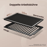 Monport Reno65 65W Desktop CO2 Lasergravierer & Schneidegerät (24“X 16“) mit brandneuem Assistierter Autofokus