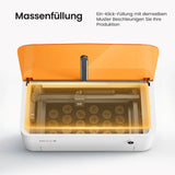 Monport MEGAS 70W CO2 Lasergravier- und Laserschneiden maschine – Intelligente Präzision, Desktop Lasergravur 