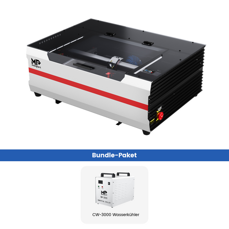 Monport Reno45 Pro 45W Desktop CO2-Lasergravierer und -schneider (16" x 12") mit brandneuem Assistierter Autofokus