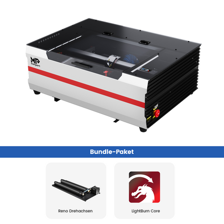 Monport Reno45 Pro 45W Desktop CO2-Lasergravierer und -schneider (16" x 12") mit brandneuem Assistierter Autofokus