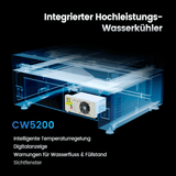 Monport Effi9S Upgraded 90W CO₂-Lasergravier- und Schneidemaschine (914 × 610 mm) mit Autofokus und integriertem Wasserkühler 4,9 (18 Bewertungen)
