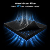 Monport 200W Laserabsaugung mit 4-Schicht-Filter für CO2- und Faser-Lasergravierer