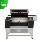 Monport 90W CO2 Laser Graviermaschine & Cutter (500x700mm) mit Autofokus und Halterung