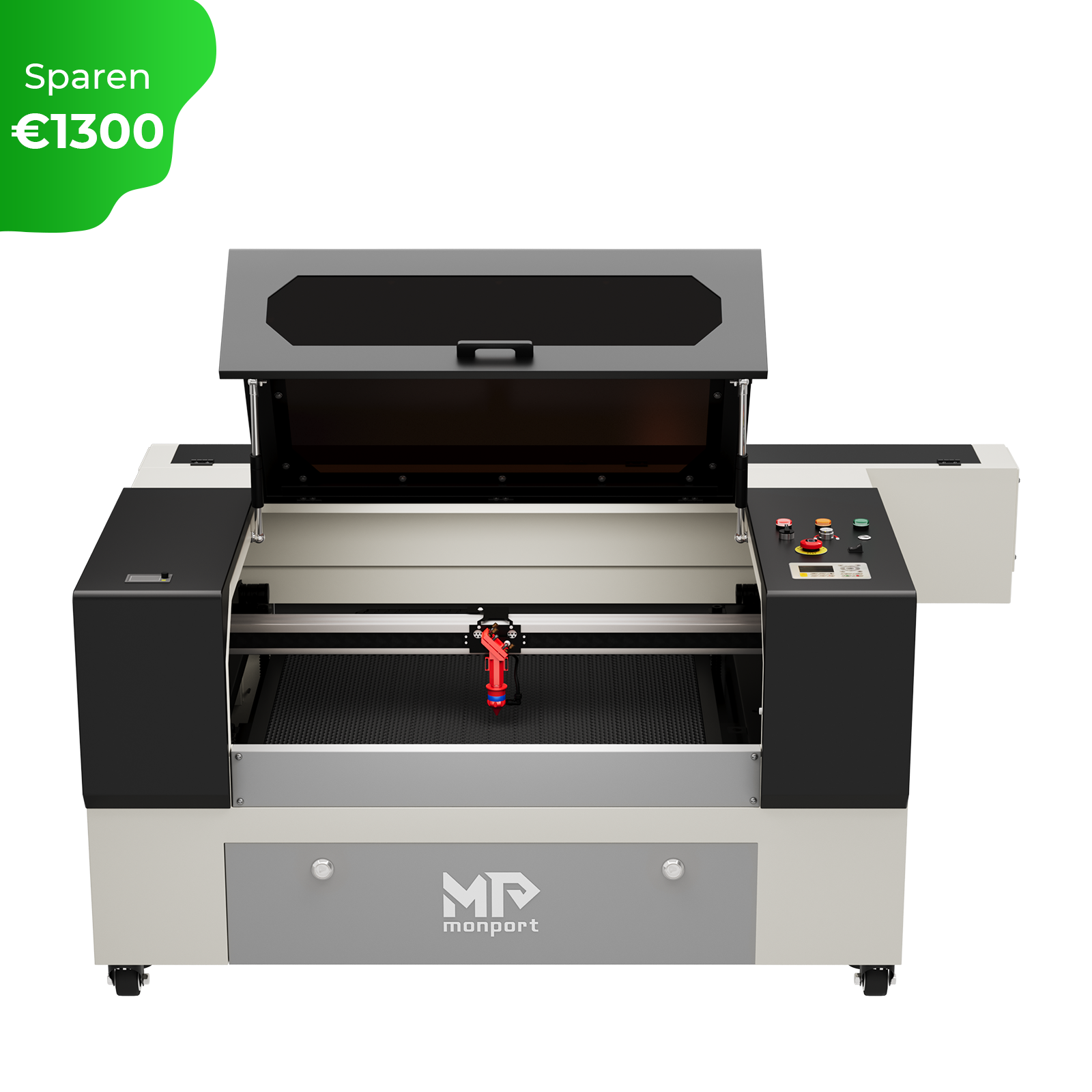 Monport 90W CO2 laser engraving machine & cutter (500x700mm) with autofocus