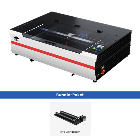 Monport Reno65 Pro Vision 65W Desktop CO2 Lasergravur- und Schneidemaschine (24" x 16") mit 8MP HD-Kamera und magnetischer Autofokus-Unterstützung