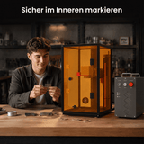 Monport Lasergravur-Gehäuse für GT & GPro Faserlaser (mit Türschutzschalter)