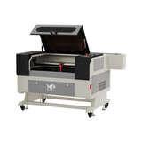 Monport 90W CO2 Laser Graviermaschine & Cutter (500x700mm) mit Autofokus und Halterung