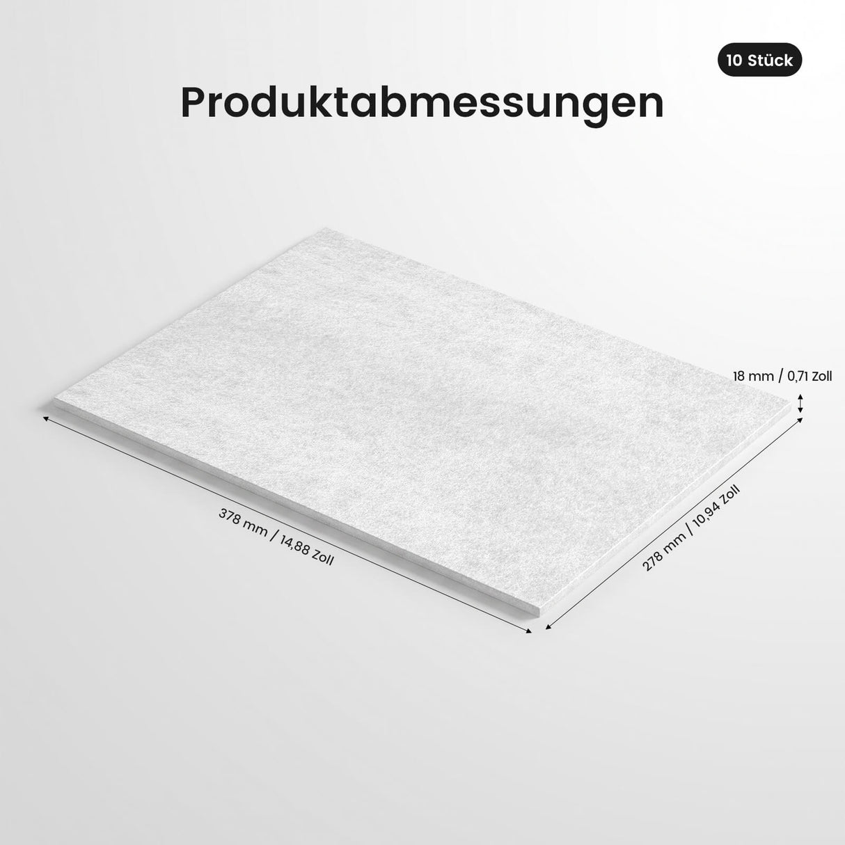 Monport 400W Rauchabsauganlage Vorfiltermatten (10 Stück)
