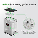 Monport 400W Rauchabsauganlage Vorfiltermatten (10 Stück)