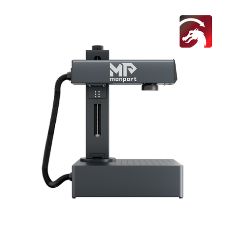 Monport GA Verbesserte 30W Integrierte MOPA Faserlasergravierer & Markiermaschinen mit Autofokus