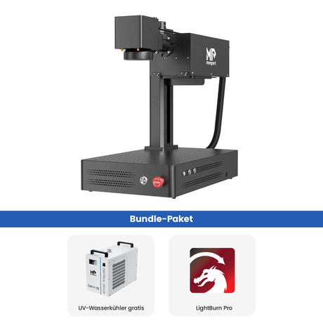 Monport GM PRO 6W UV Laser Graviermaschine(Innengravur) – Professionelle UV Laserbeschriftung mit 355nm Kaltlaser-Technologie