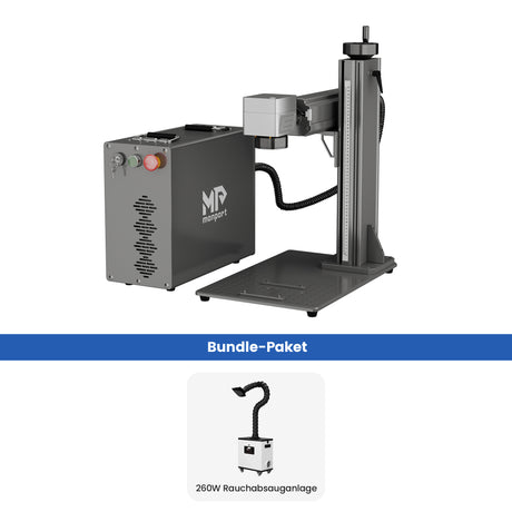 Monport 60W (175 x 175 mm) GPro MOPA Faserlaser Gravier & Markiermaschine mit manuellem Fokus