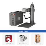 Monport GPro Vision 60W MOPA  Faserlaser Maschine – Mit Vision-System für automatische Positionierung, präzise Metallgravur & Laserbeschriftung