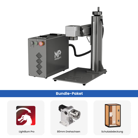 Monport 60W (175 x 175 mm) GPro MOPA Faserlaser Gravier & Markiermaschine mit manuellem Fokus