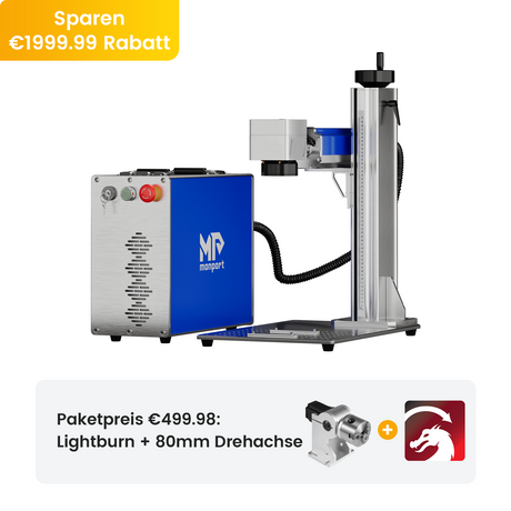 Monport 50W (200x200mm) Faser-Lasergravierer & Markierungsmaschine