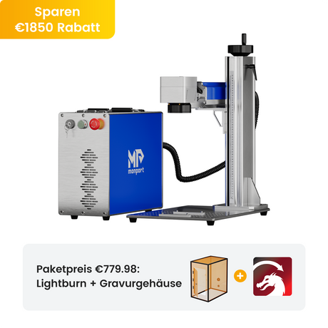 Monport 50W (200x200mm) Faser-Lasergravierer & Markierungsmaschine