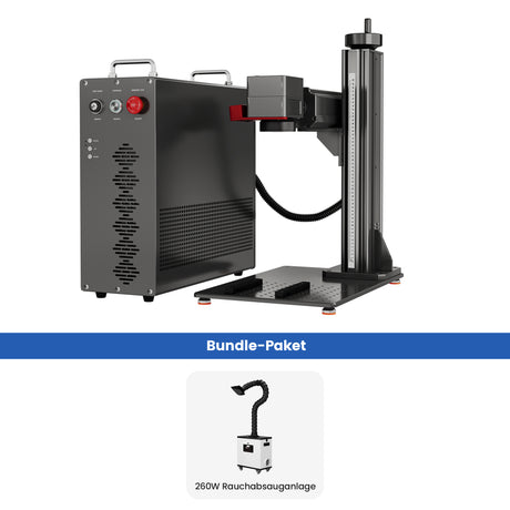 Monport 100W (175 x 175 mm) GPro MOPA Faserlaser Gravier & Markiermaschine mit manuellem Fokus