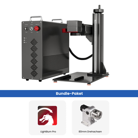 Monport GPro Vision 200W MOPA  Faserlaser Maschine – Mit Vision-System für automatische Positionierung, präzise Metallgravur & Laserbeschriftung