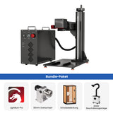 Monport GPro Vision 100W MOPA  Faserlaser Maschine – Mit Vision-System für automatische Positionierung, präzise Metallgravur & Laserbeschriftung